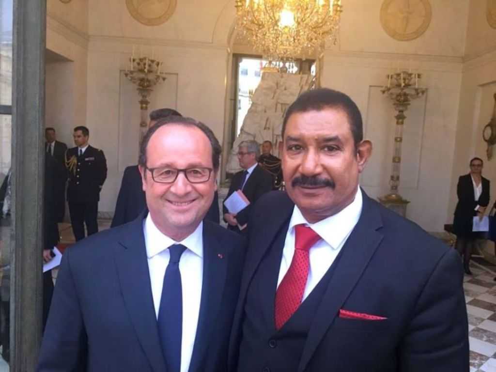 François Hollande et Mohamed Ajroudi