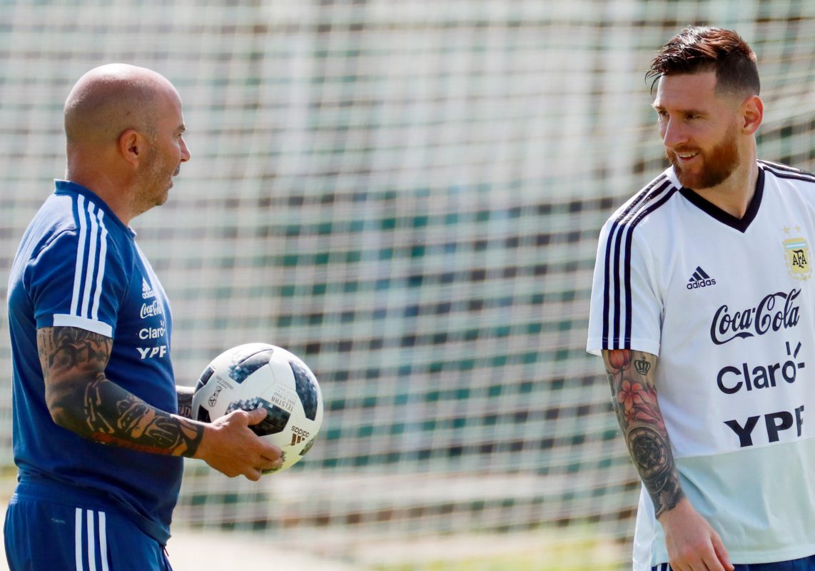 Sampaoli et Messi